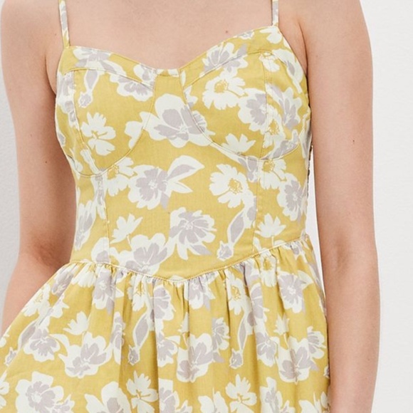 NWT AE Corset Cami Mini Dress - Picture 4 of 5